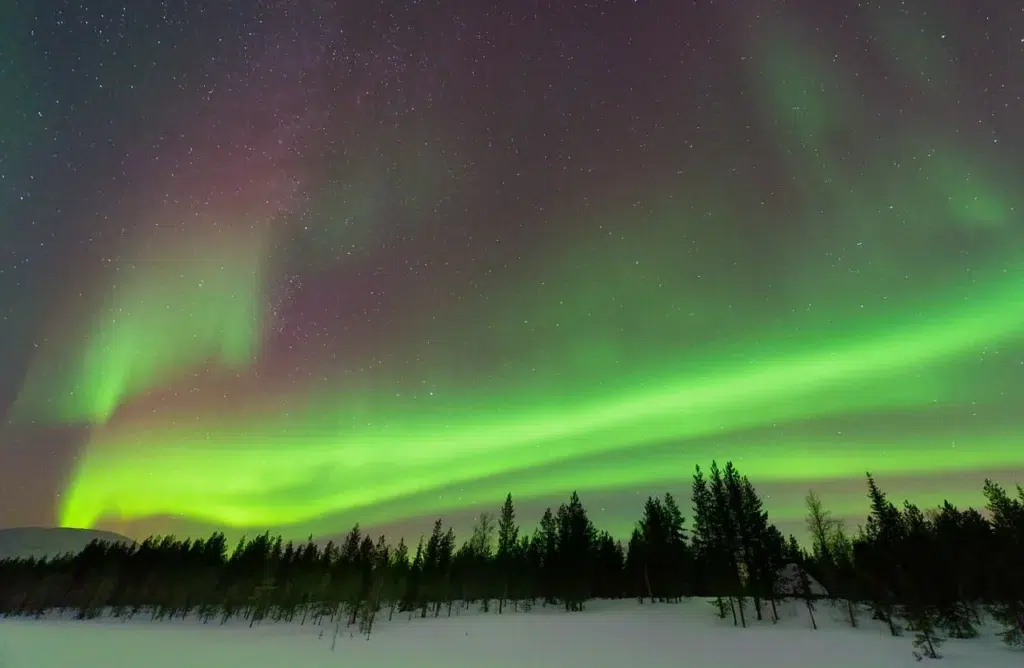 Aurores boréales - Finlande destination pour cet hiver