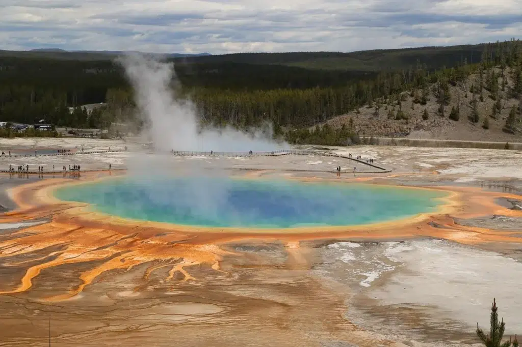 Parc de Yellowstone aux Etats-Unis destination pour cet hiver
